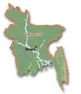 Map of Bangladesh